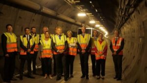 Visite du tunnel sous la Manche